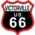Route 66 Black & Red Shield 