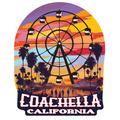Coachella Ferris Wheel Sunset